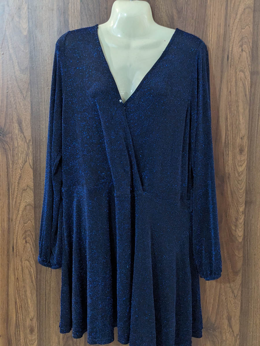 Imported Western mini dress jersey mini dress No-7231 Velnoor Store