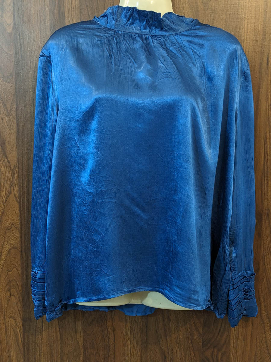 Imported Full sleeve top silk full sleeve top No-7446 Velnoor Store