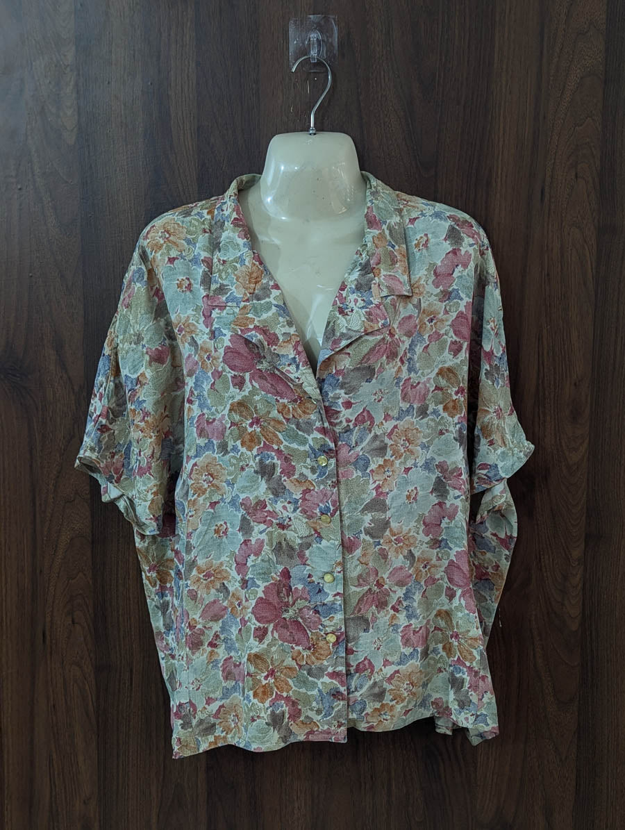 Imported Half sleeve top chiffon half sleeve top No-5355 Velnoor Store