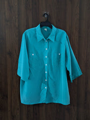 Imported Full sleeve top linen full sleeve top No-4117 Velnoor Store
