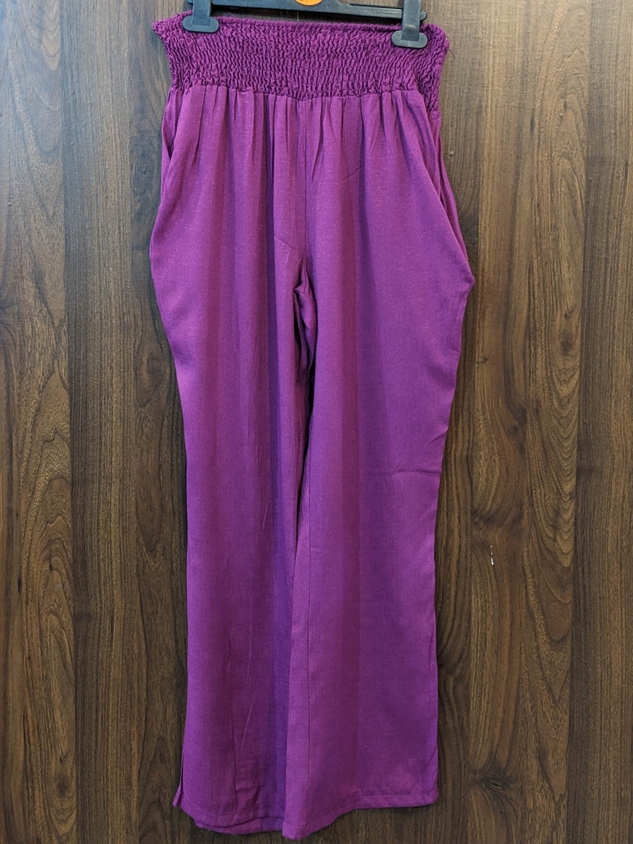 Imported Plazo linen plazo No-7988 Velnoor Store