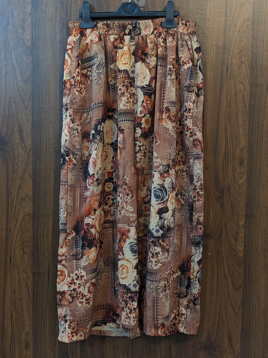 Imported Plazo silk jersey plazo No-8053 Velnoor Store