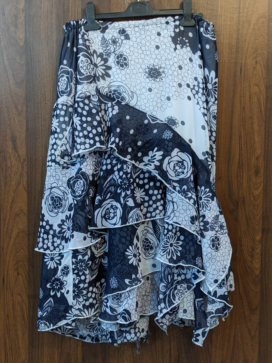 Imported Skirt chiffon skirt No-8598 Velnoor Store