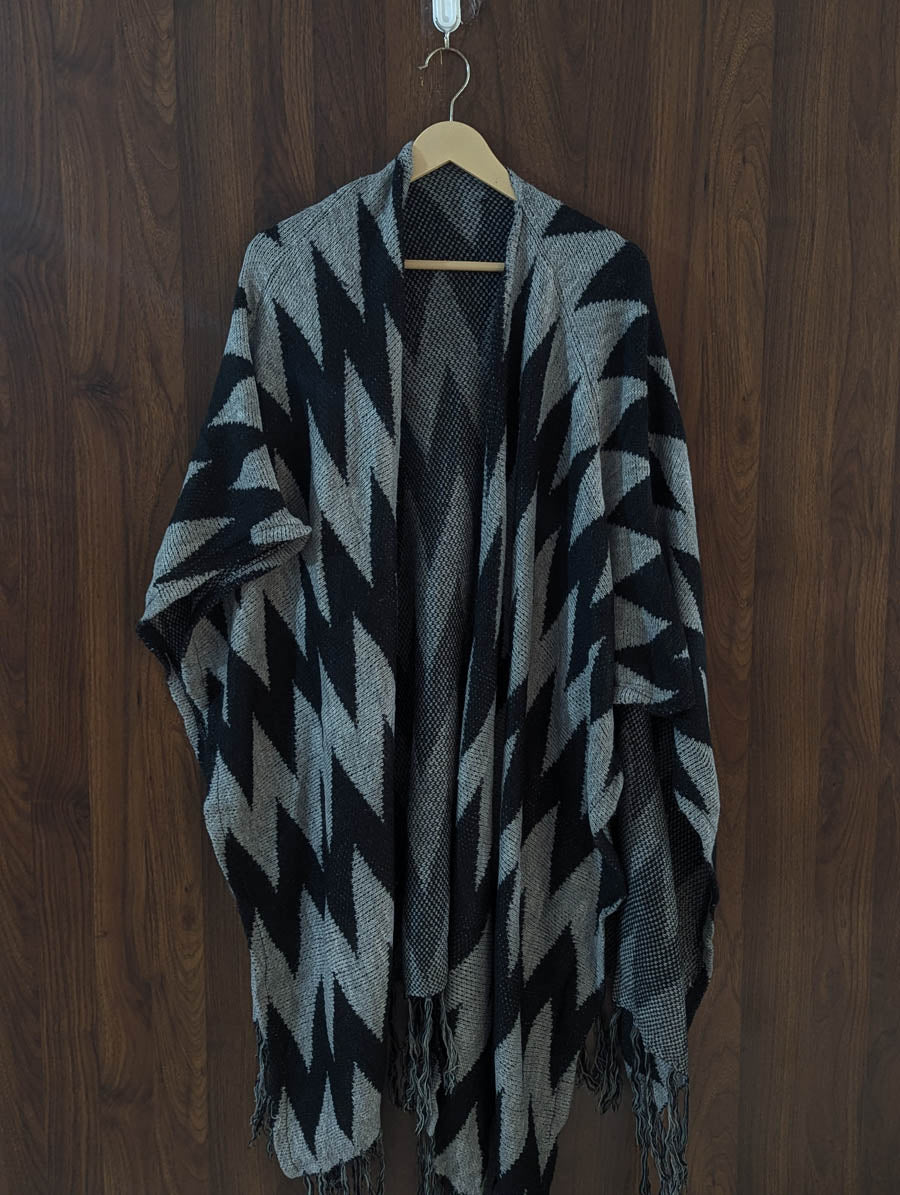 Imported Winter cape Shawl winter cape shawl No-5884 Velnoor Store