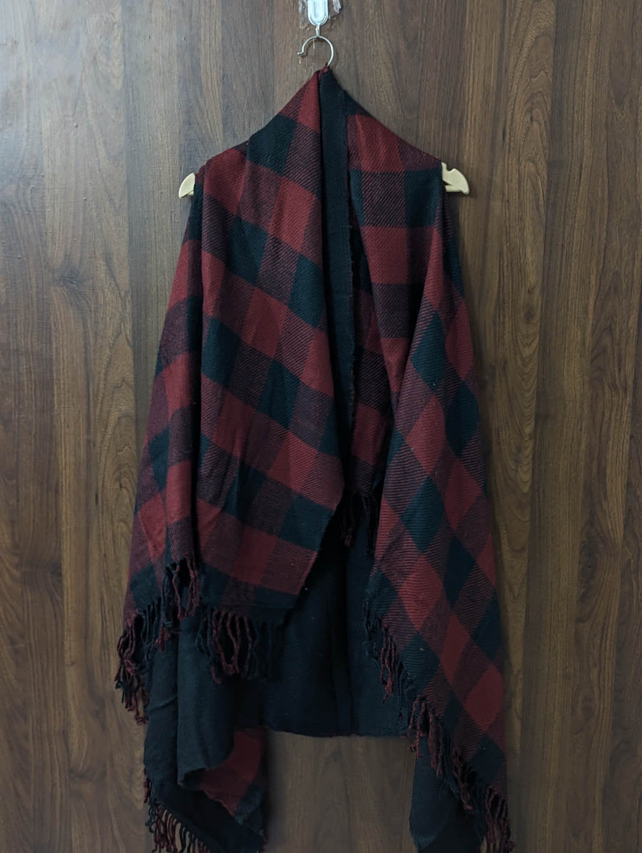 Imported Winter cape Shawl winter cape shawl No-5856 Velnoor Store