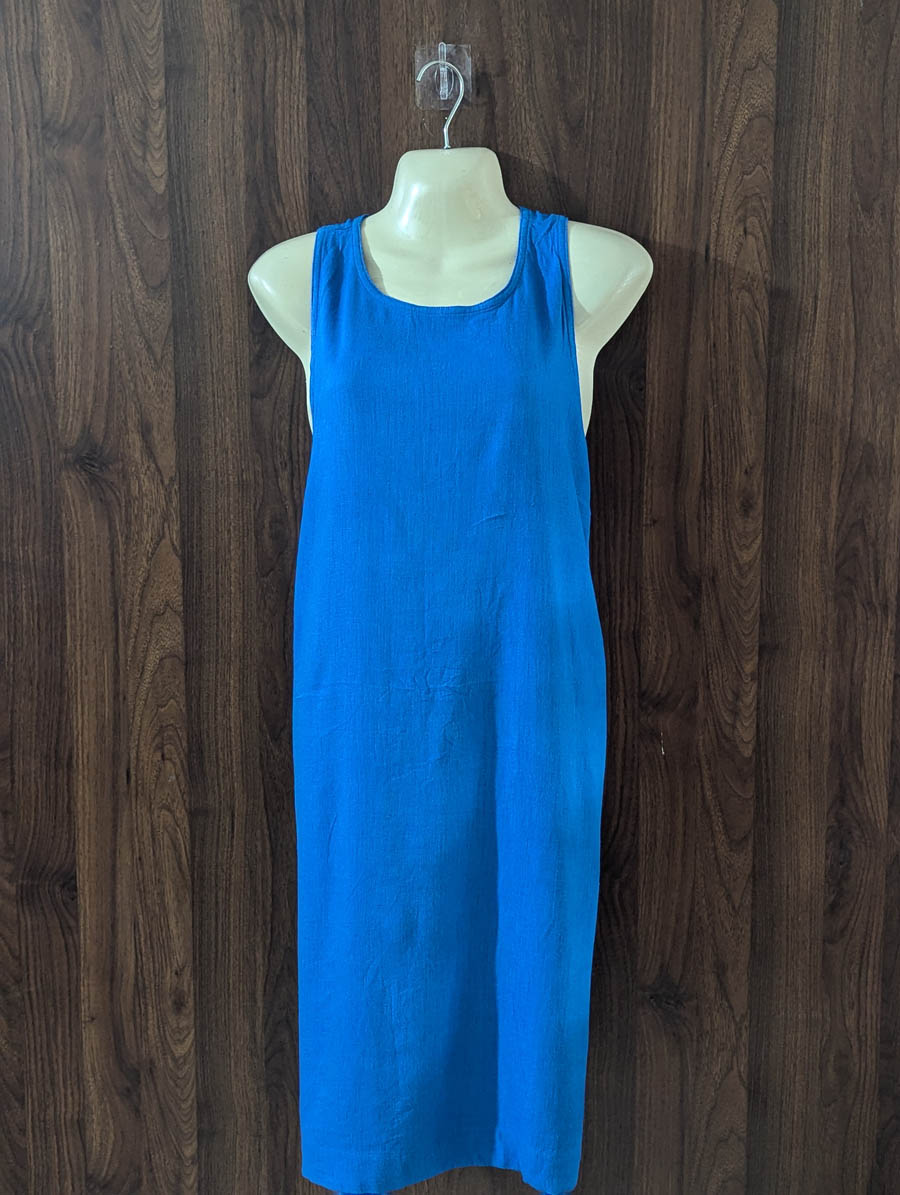 Imported Western long dress cotton long dress No-4796 Velnoor Store