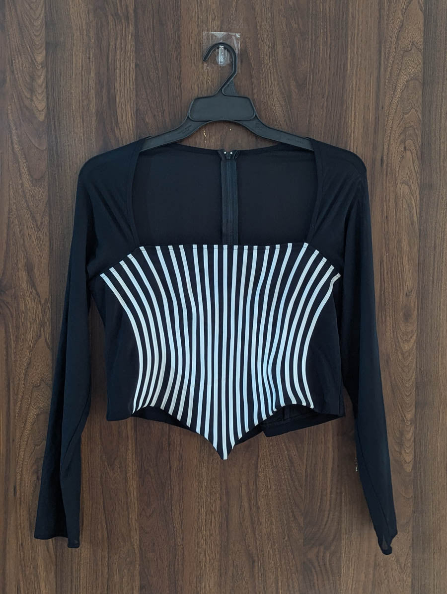Imported Full sleeve top net full sleeve top No-4523 Velnoor Store