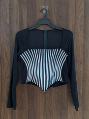 Imported Full sleeve top net full sleeve top No-4523 Velnoor Store