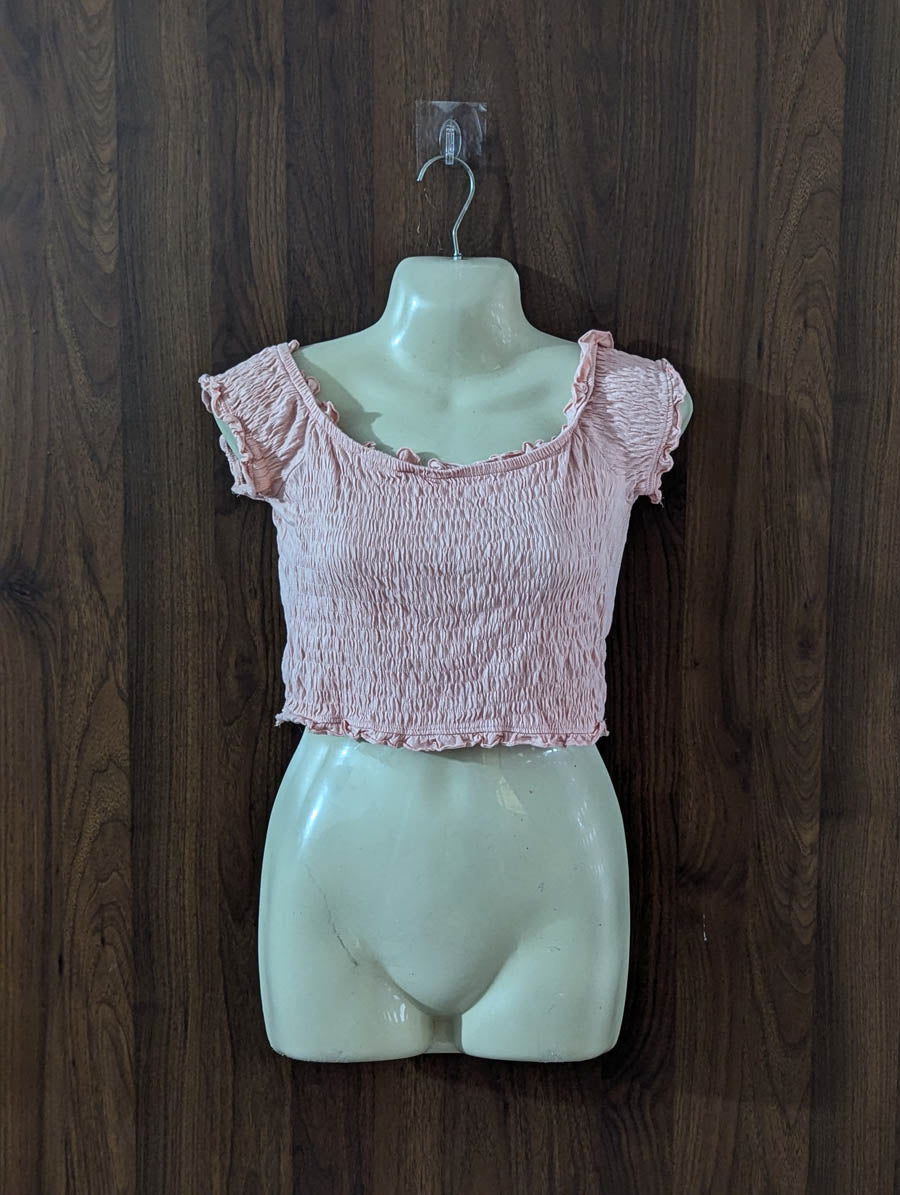 Imported Crop top jersey crop top No-4479 Velnoor Store