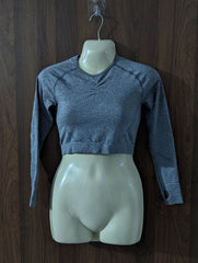 Imported Crop top jersey crop top No-4357 Velnoor Store
