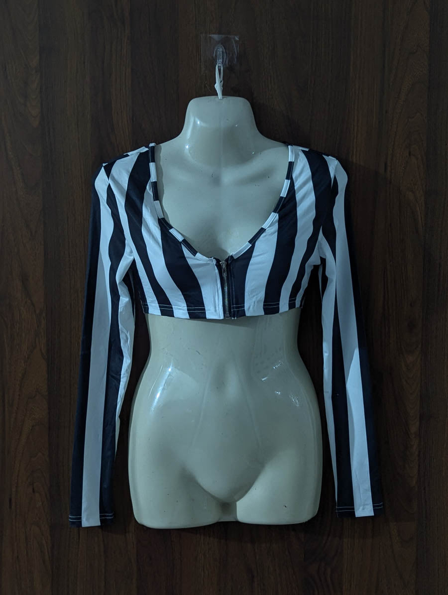 Imported Crop top jersey crop top No-4383 Velnoor Store