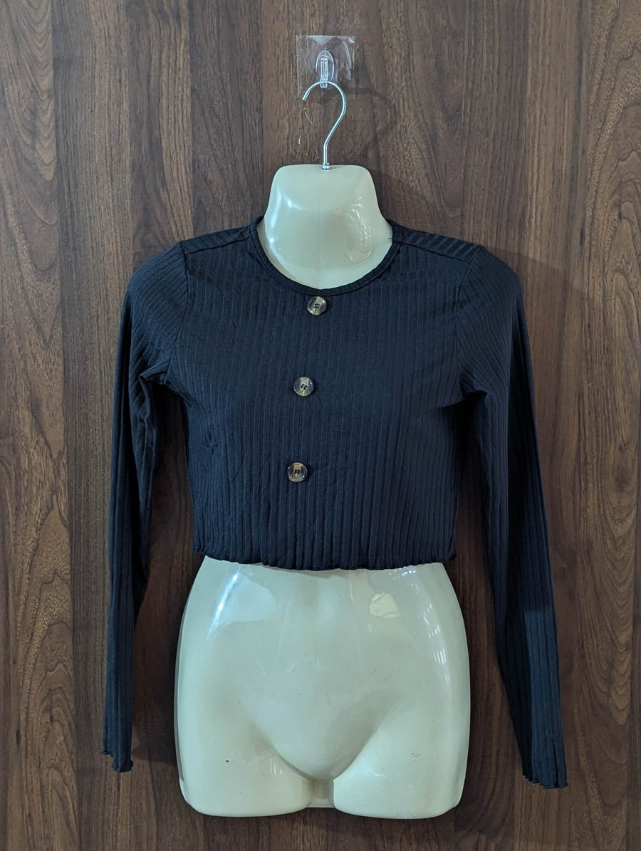Imported Crop top jersey crop top No-4468 Velnoor Store