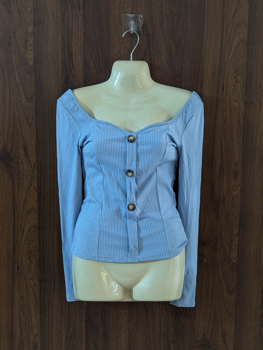 Imported Crop top jersey crop top No-4437 Velnoor Store
