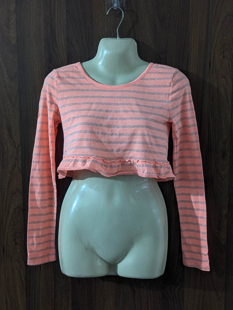 Imported Crop top jersey crop top No-4488 Velnoor Store