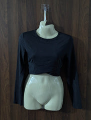 Imported Crop top jersey crop top No-4495 Velnoor Store