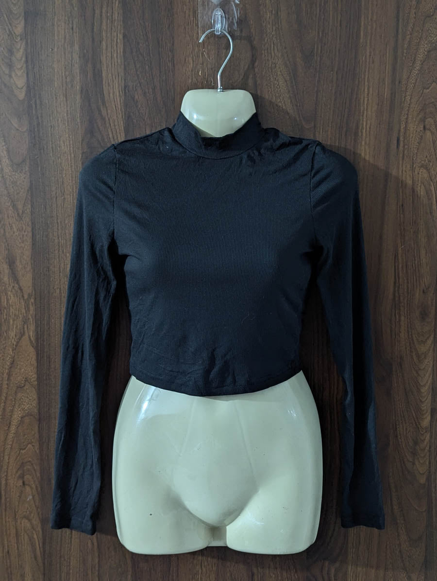 Imported Crop top jersey crop top No-4359 Velnoor Store