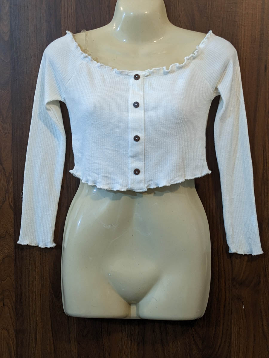 Imported Winter crop top winter winter crop top No-8140 Velnoor Store