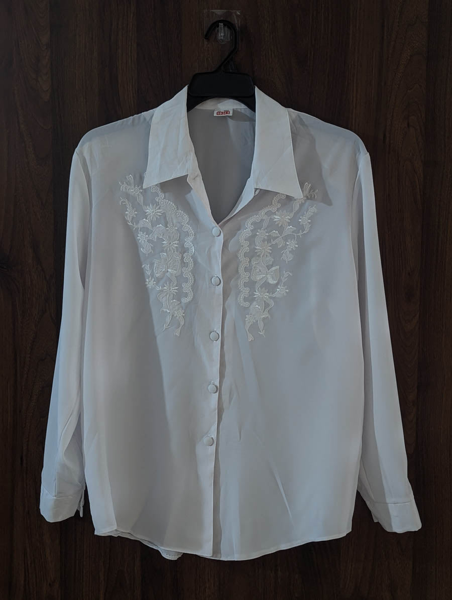 Imported Full sleeve top chiffon full sleeve top No-4571 Velnoor Store