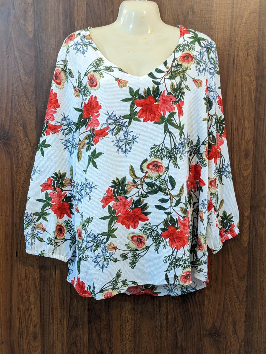 Imported Full sleeve top chiffon full sleeve top No-7515 Velnoor Store