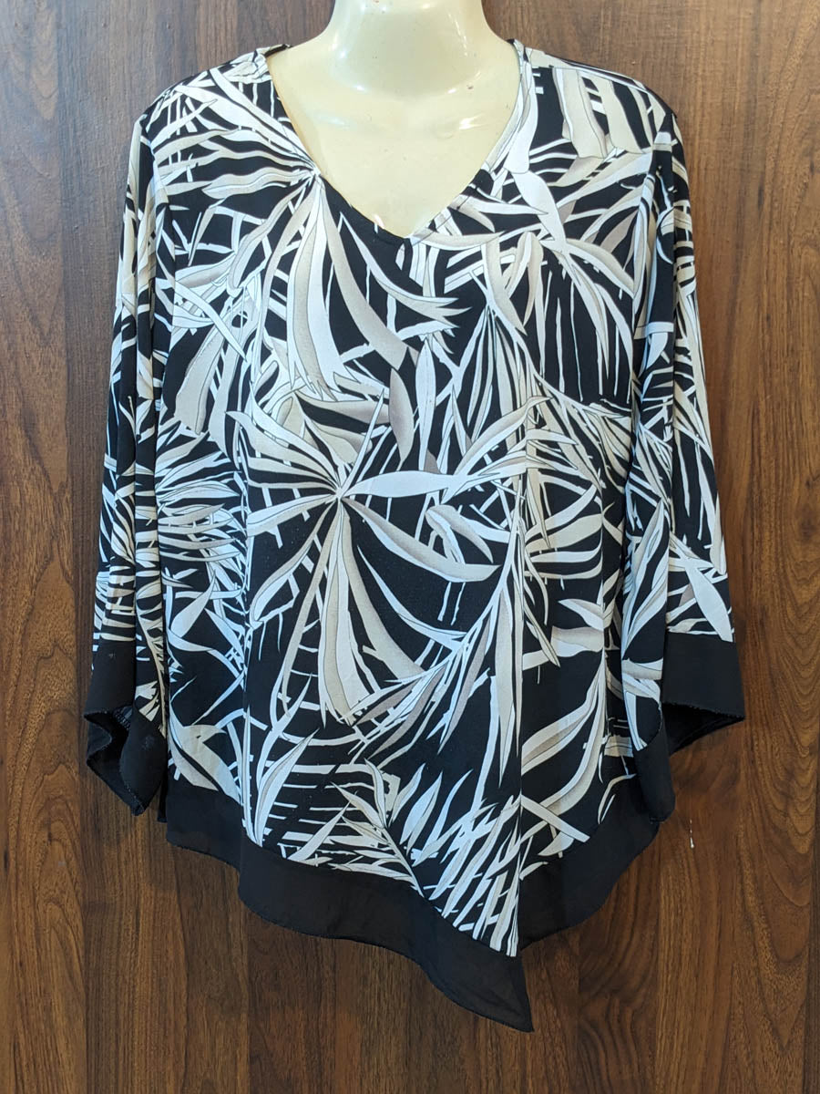 Imported Full sleeve top chiffon full sleeve top No-7550 Velnoor Store