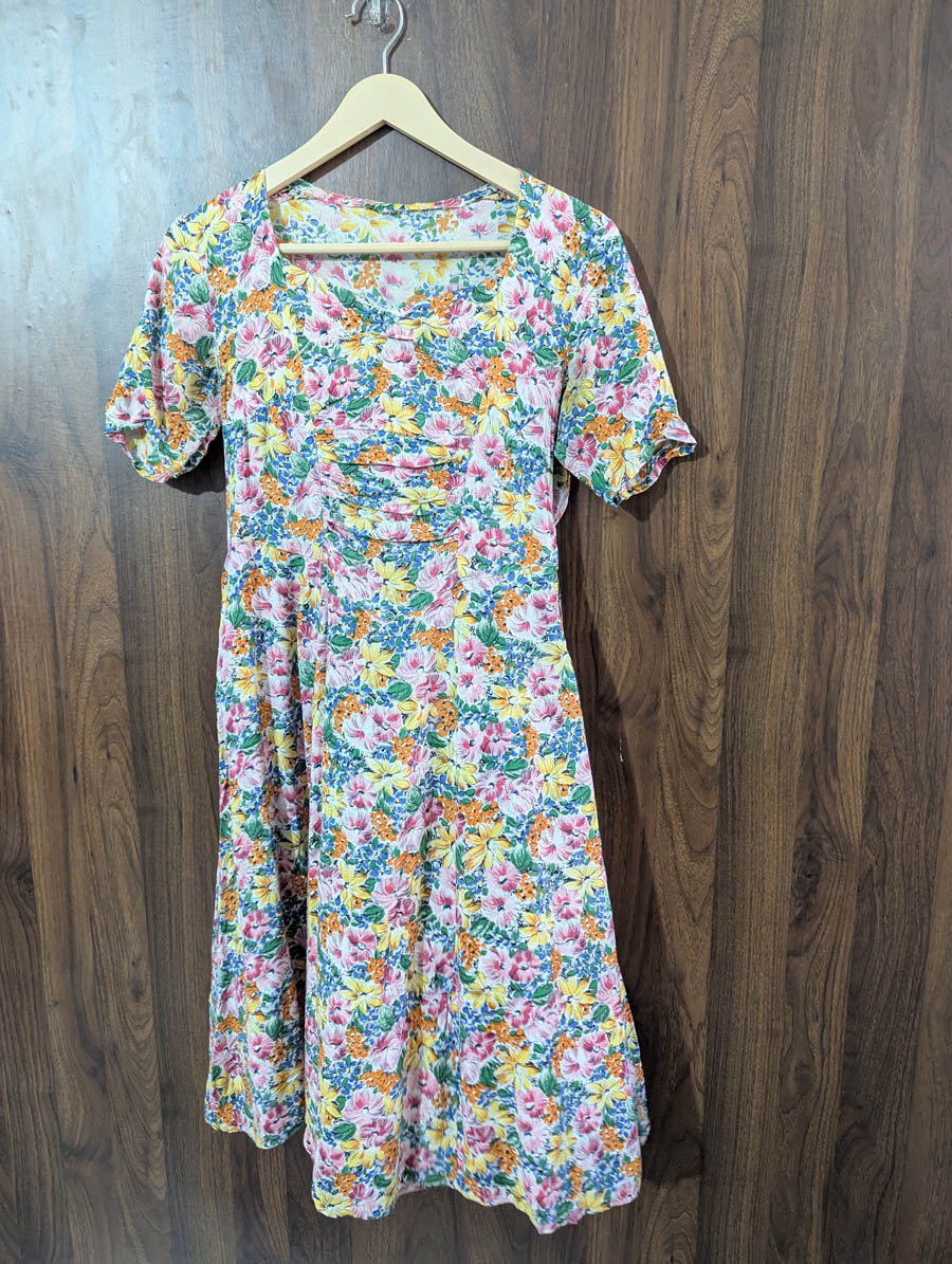 Imported Western Dress Chiffon long Dress No-710 Velnoor Store