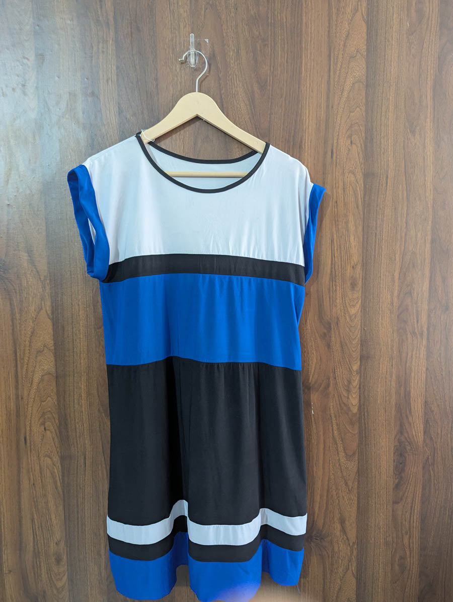 Imported Western Mini Dress Jersey Mini Dress No-677 Velnoor Store