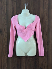 Imported Crop top jersey crop top No-3812 Velnoor Store