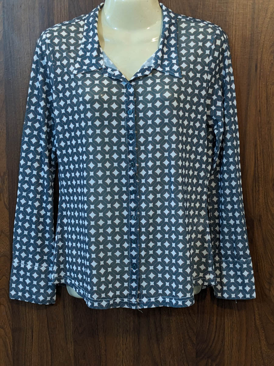 Imported Full sleeve top net full sleeve top No-7366 Velnoor Store