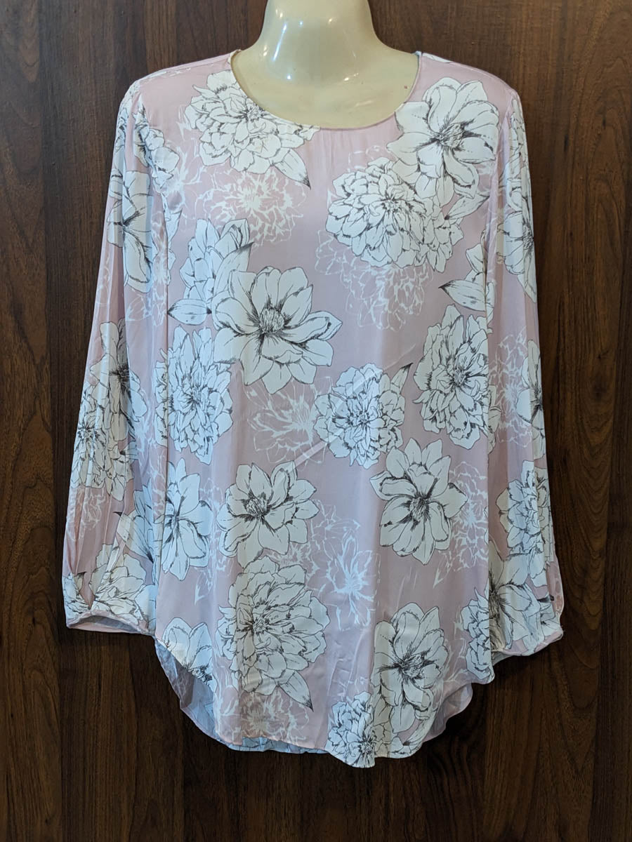 Imported Full sleeve top chiffon full sleeve top No-7454 Velnoor Store