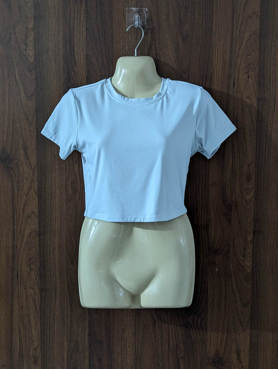 Imported Crop top jersey crop top No-3882 Velnoor Store