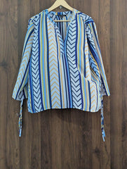 Imported Full sleeve top chiffon full sleeve top No-1557 Velnoor Store