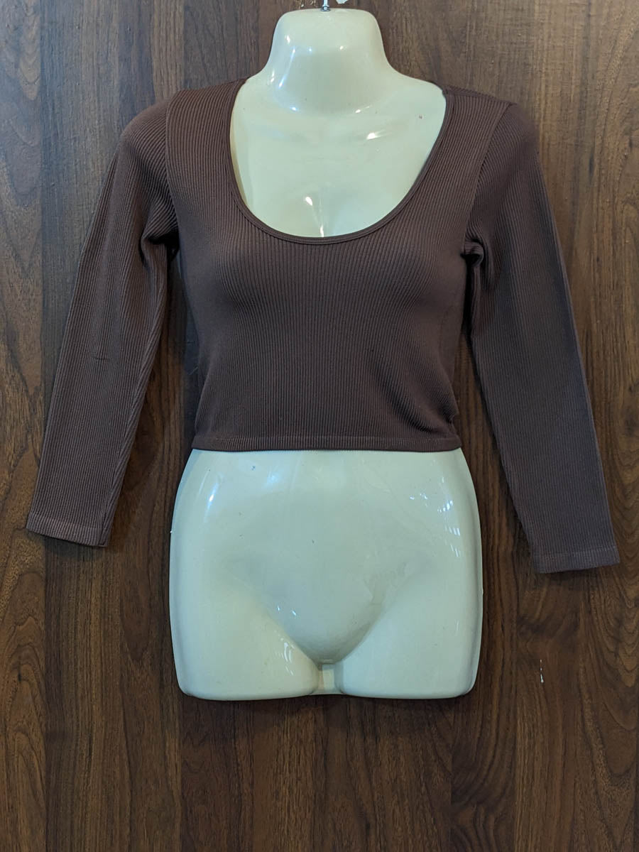 Imported Winter crop top winter winter crop top No-8191 Velnoor Store