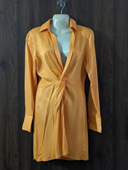 Imported Western mini dress silk jersey mini dress No-2614 Velnoor Store