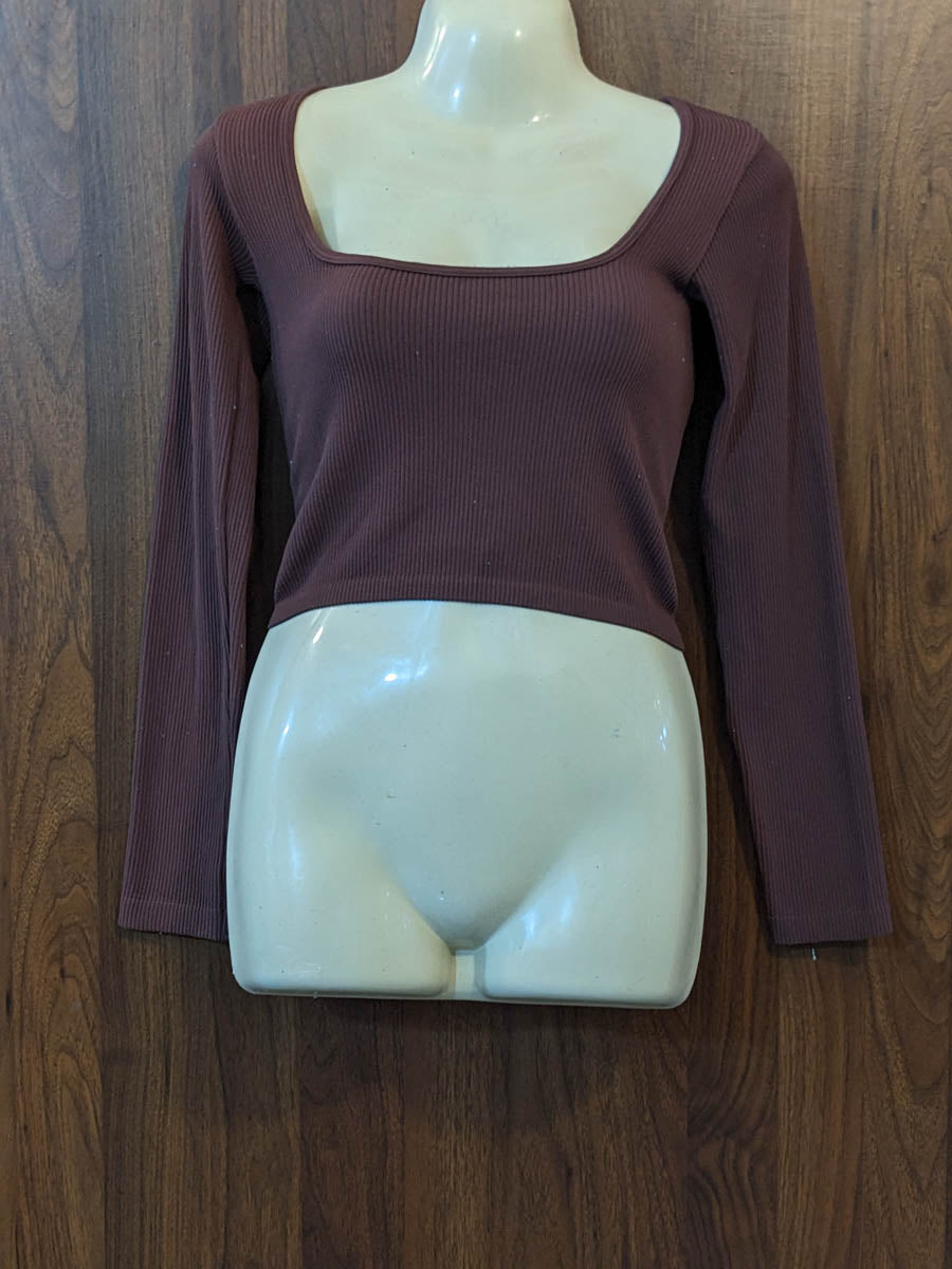 Imported Winter crop top winter winter crop top No-8131 Velnoor Store