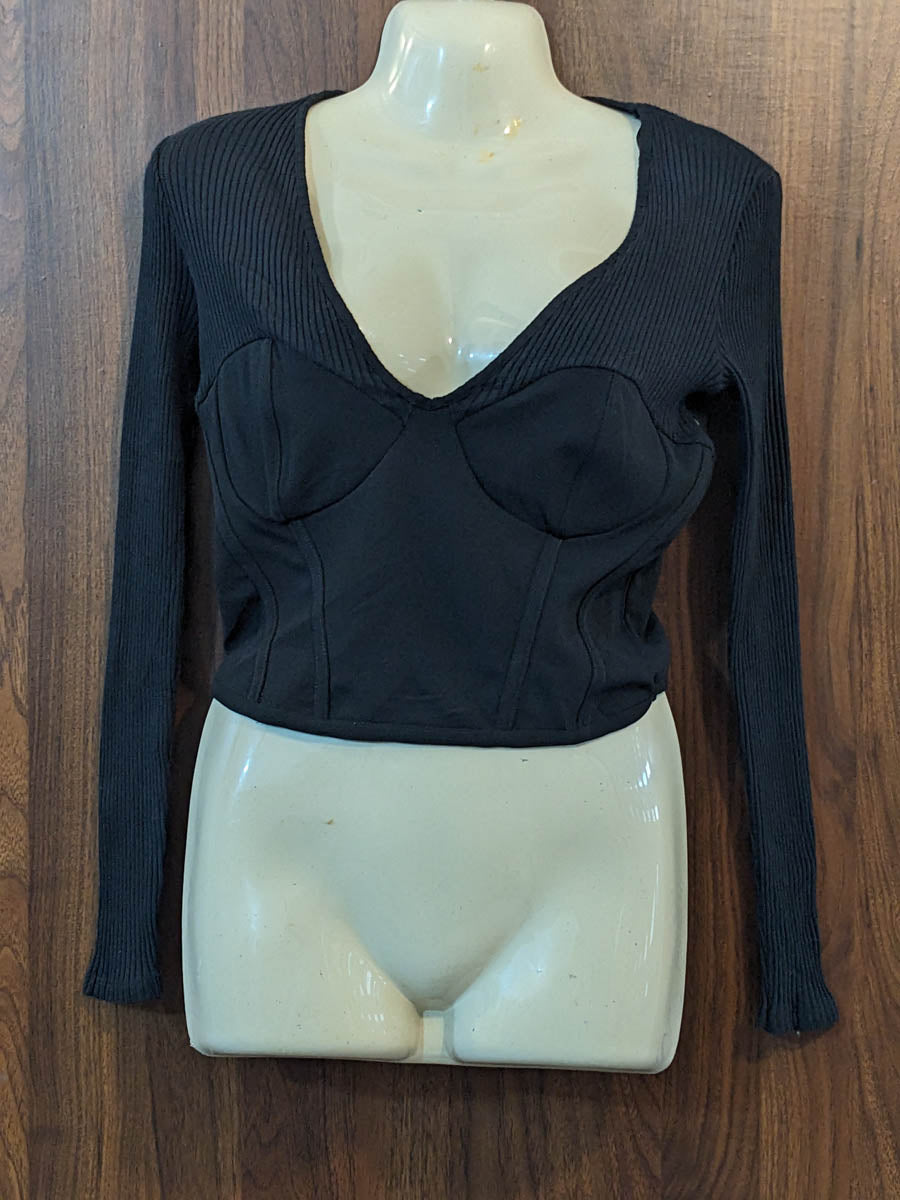 Imported Winter crop top winter winter crop top No-8264 Velnoor Store