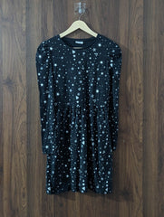 Imported Western Mini dress jersey mini dress No-2631 Velnoor Store