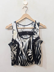 Imported women crop top chiffon crop top No-157 Velnoor Store