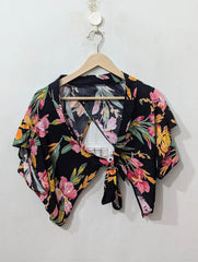 Imported women crop top linen crop top No-176 Velnoor Store