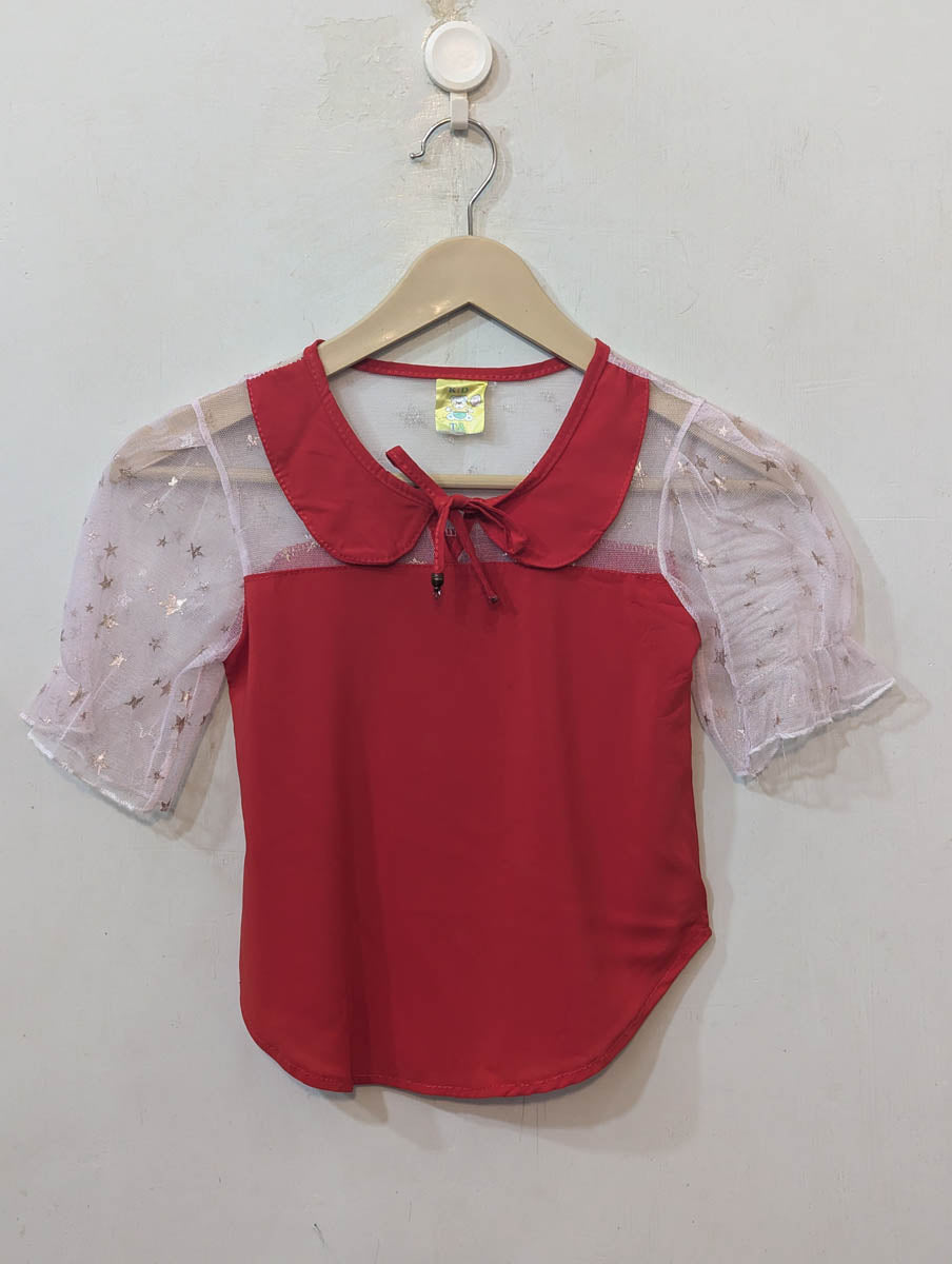 Imported women crop top chiffon crop top No-156 Velnoor Store