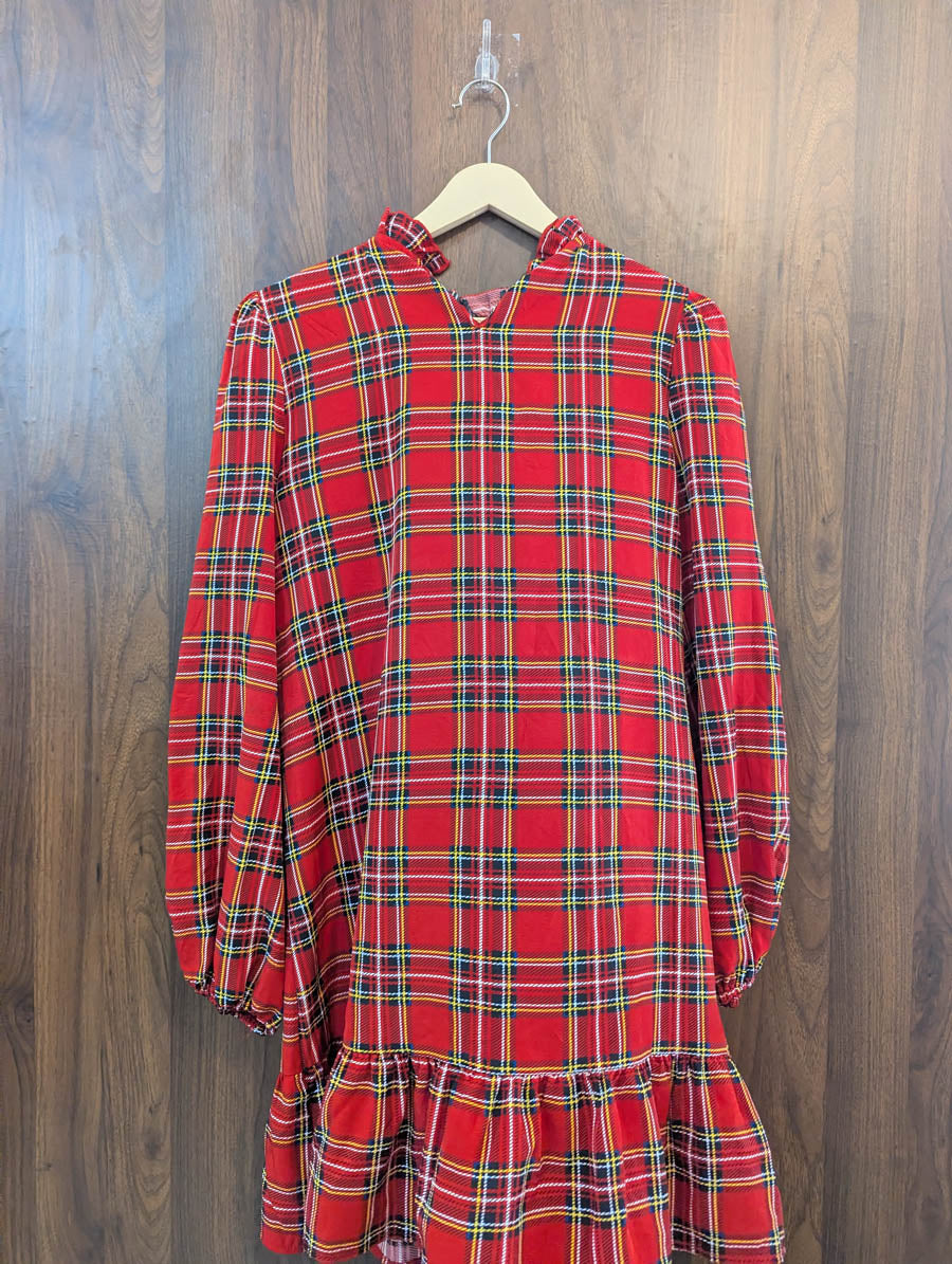 Imported Western Mini Dress Linen Mini Dress No-622 Velnoor Store