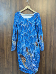 Mported Western Mini Dress jersey Long Dress No-632 Velnoor Store