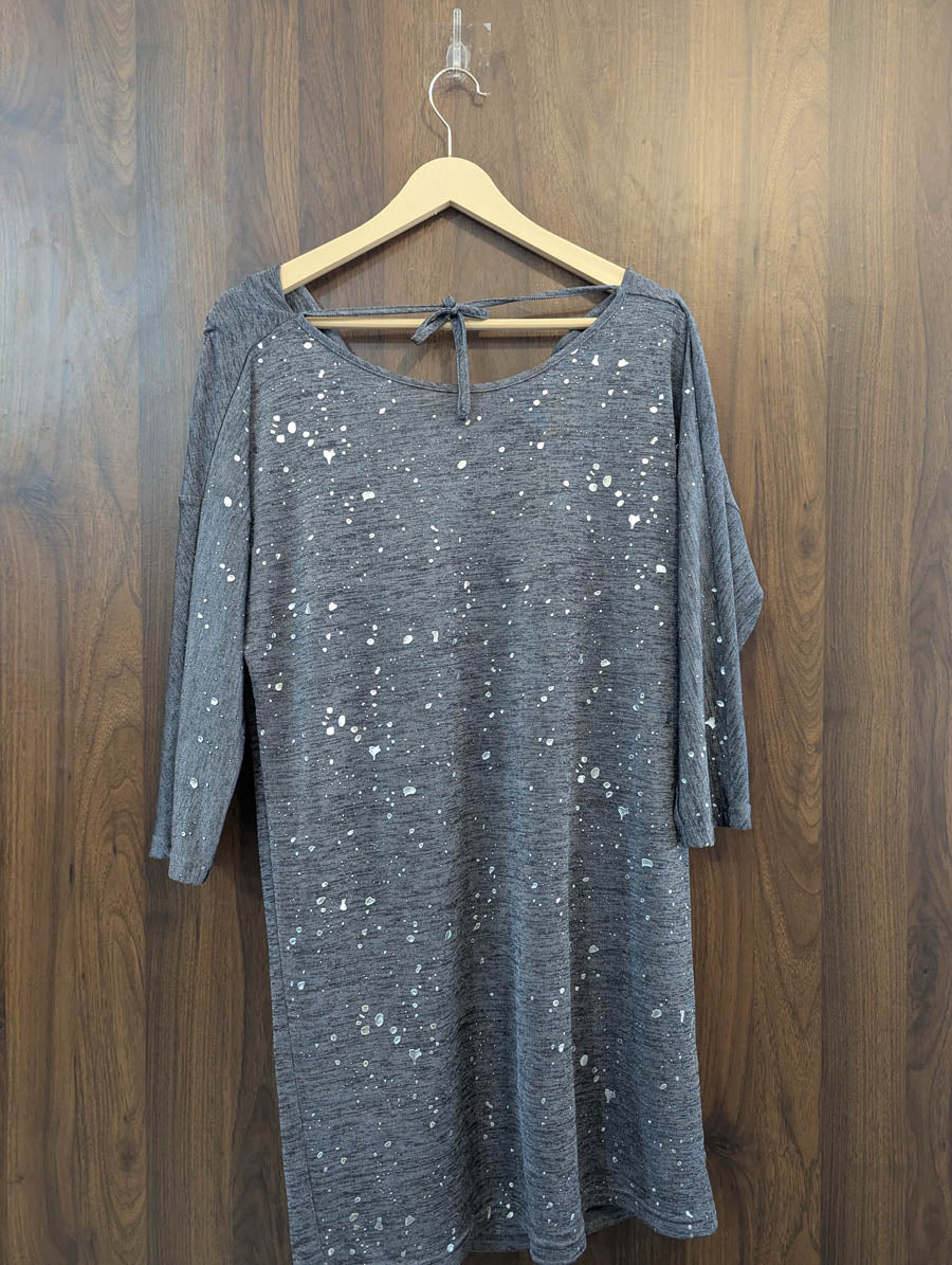 Imported Western Mini Dress jersey Mini Dress No-577 Velnoor Store