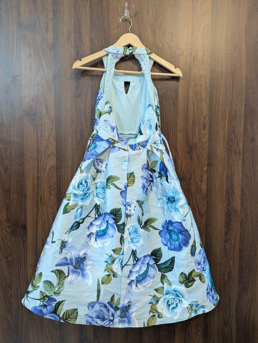 Imported Western Mini Dress Flannel Mini Dress No-583 Velnoor Store
