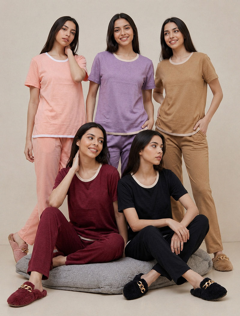 Classic Comfort Loungewear Pajama Set for Women