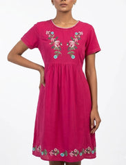 Imported Western mini dress jersey mini dress No-1005 Velnoor Store