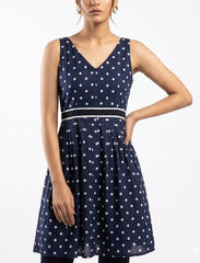 Imported Western mini dress chiffon mini dress No-887 Velnoor Store