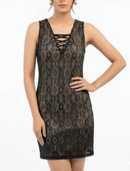 Imported Western mini dress��� net mini dress No-881 Velnoor Store