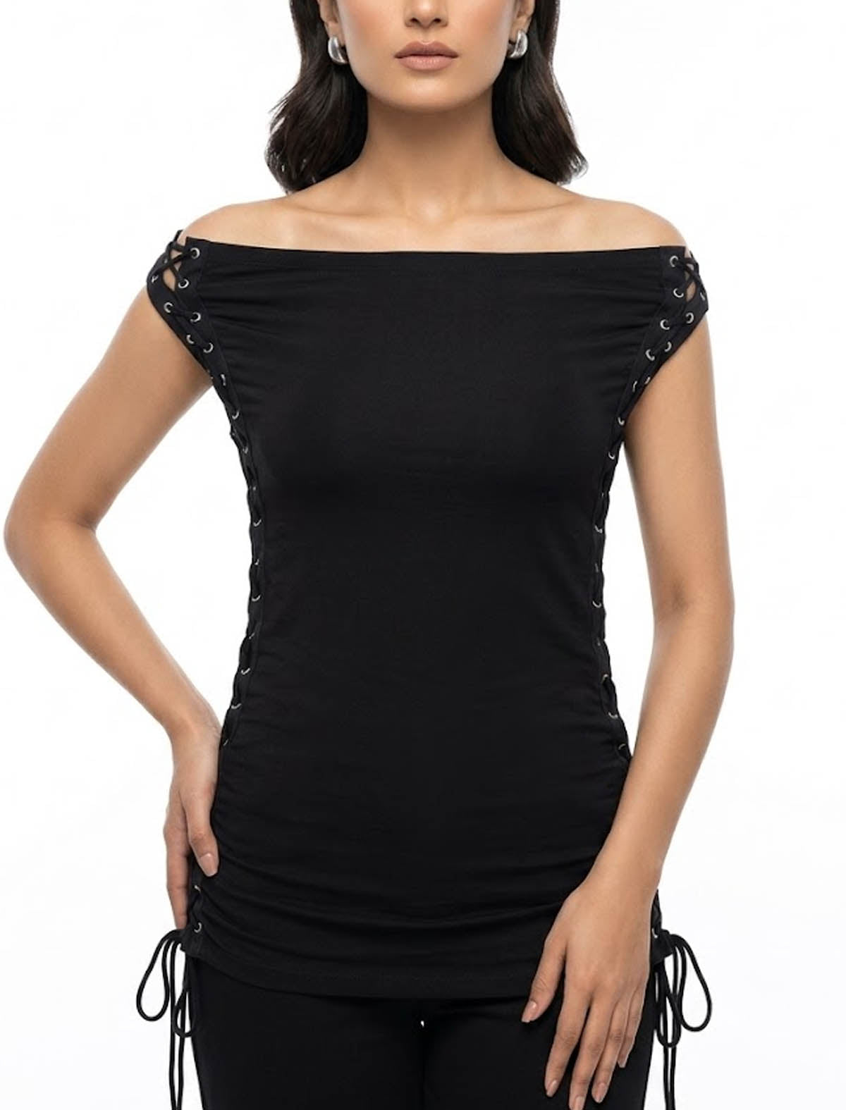 Imported Western mini dress jersey mini dress No-909 Velnoor Store