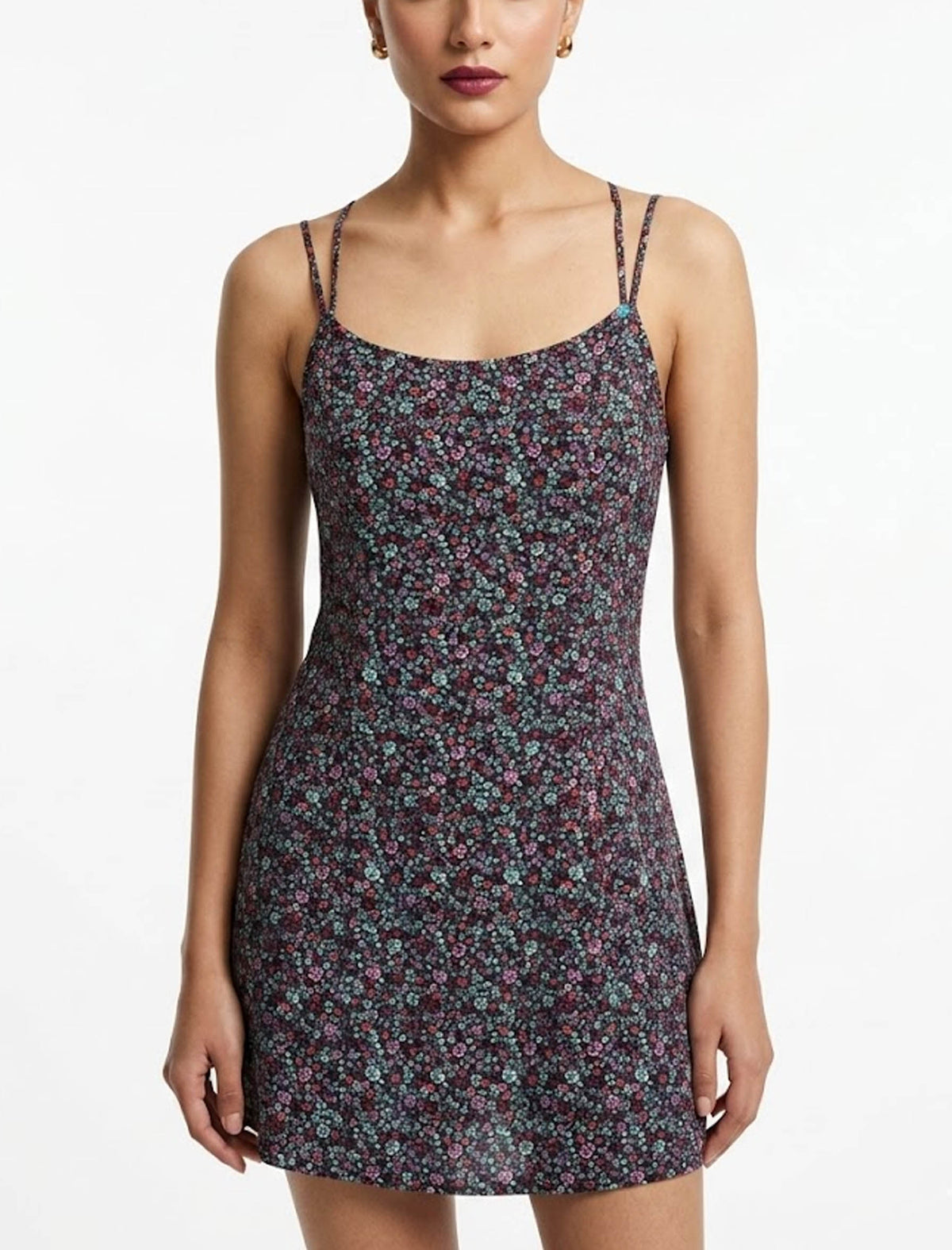 Imported Western mini dress jersey mini dress No-1024 Velnoor Store