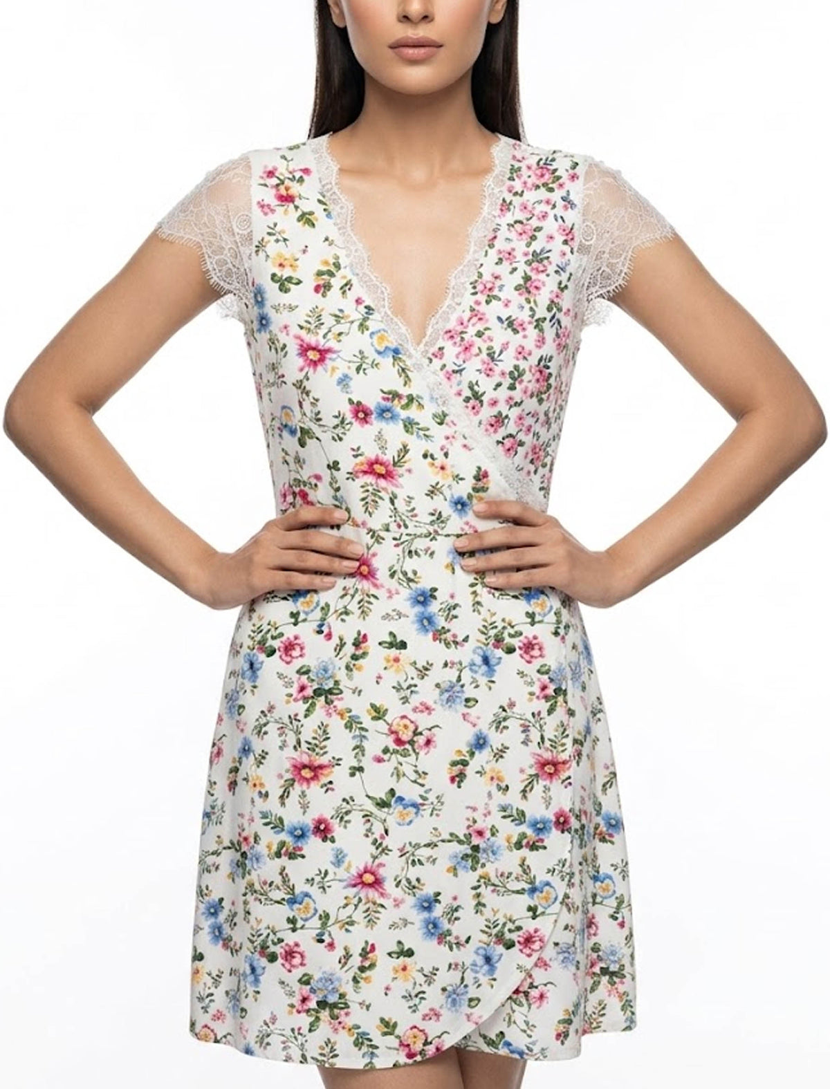 Imported Western Mini Dress jersey Mini Dress No-592 Velnoor Store